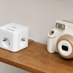 Power adapter 2E 3XSchuko with switch, 1.5m, white