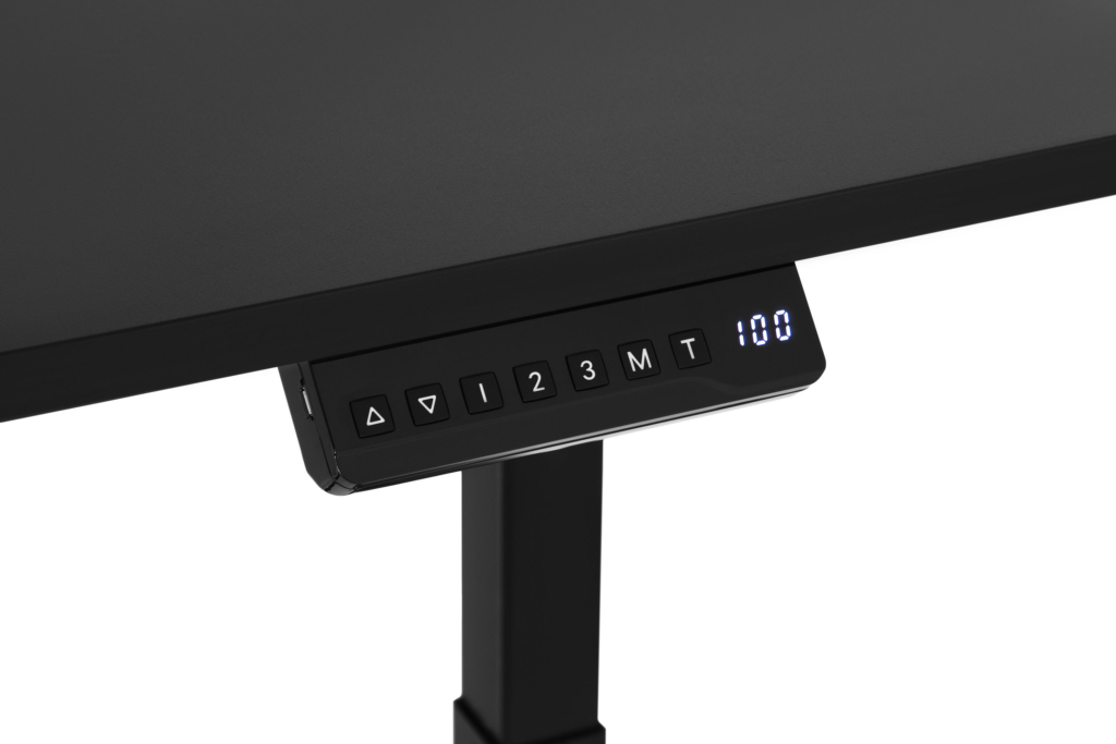 Computer table 2E CE118B-MOTORIZED with height adjustment