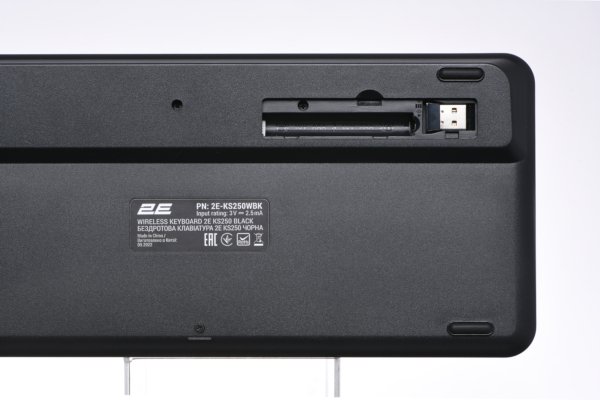 Keyboard 2E KS250 WL BT Black