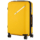 2E Plastic Suitcases Set, SIGMA, (L+M+S), 4 Wheels, Yellow