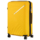 2E Plastic Suitcases Set, SIGMA, (L+M+S), 4 Wheels, Yellow
