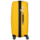 2E Plastic Suitcases Set, SIGMA, (L+M+S), 4 Wheels, Yellow