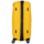 2E Plastic Suitcases Set, SIGMA, (L+M+S), 4 Wheels, Yellow