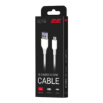 2E Cable USB-A – microUSB Glow, 1m, white