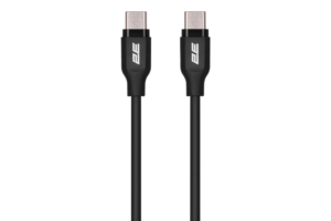 2E Кабель USB-C – USB-C Glow 60W 1m Black