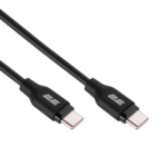 Кабель 2E USB-C – USB-C, Glow, 60W, 1m, black