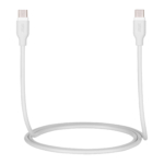 2E Кабель USB-C – USB-C Glow 60W 1m White