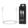 2E Кабель USB-C – USB-C Glow 60W 1m White