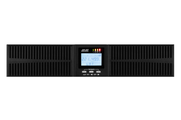 2E Джерело безперебійного живлення SD6000RTL, 6kVA/6kW, RT4U, LCD, USB, на зовнішні АКБ,Terminal in&out