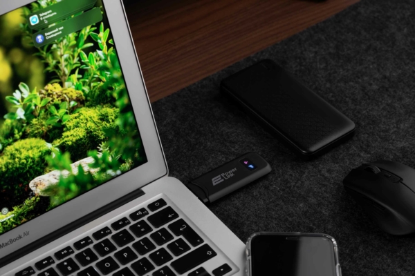 2E Мобільний 4G Wi-Fi маршрутизатор PowerLink (MiFi 1) USB/LTE/1x2FF SIM/WiFi 2.4GHz Black