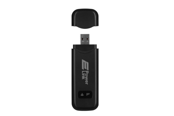 2E Мобільний 4G Wi-Fi маршрутизатор PowerLink (MiFi 1) USB/LTE/1x2FF SIM/WiFi 2.4GHz Black