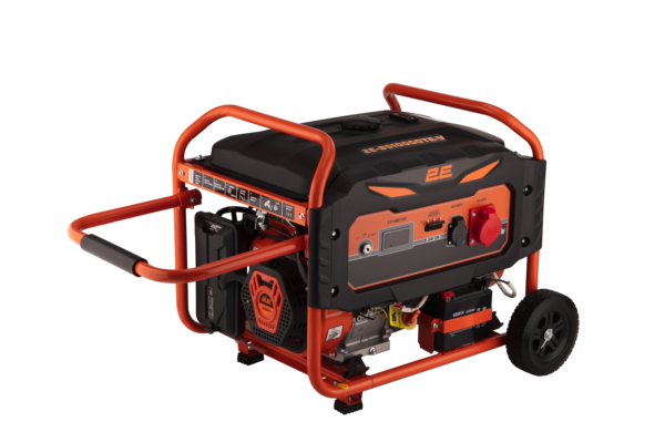 2E Generator Gasolin 380V,50HZ, 8KW,with E-START, handle and wheels