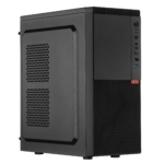 Корпус 2E Alfa E130 без БЖ 2xUSB3.0, 1xUSB2.0, 1×80мм, VGA 320мм, ATX, чорний