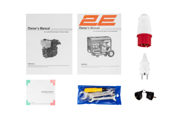 2E Generator Disel 380V,50HZ,6kVa