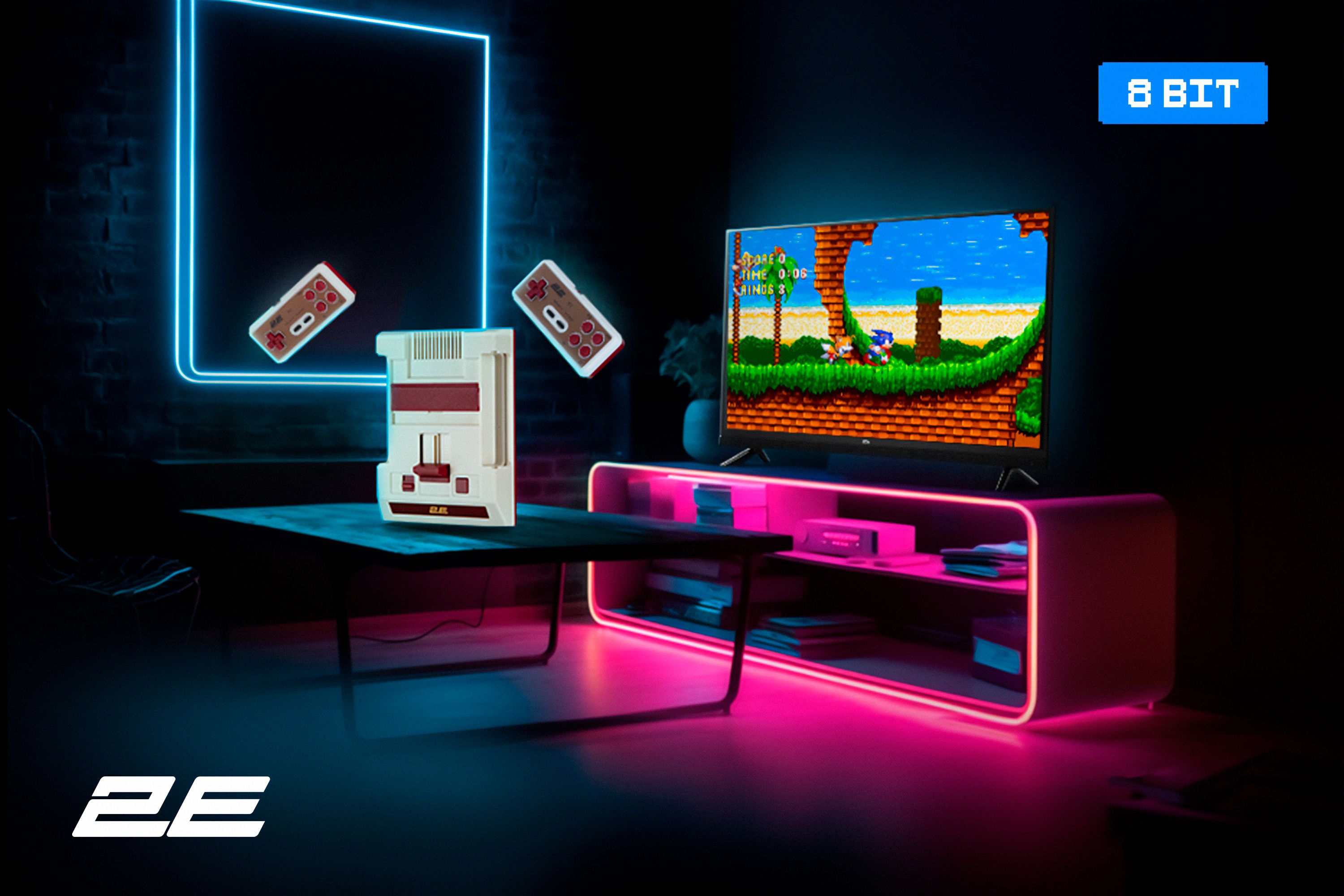 2E console: the ultimate return to retrogaming!