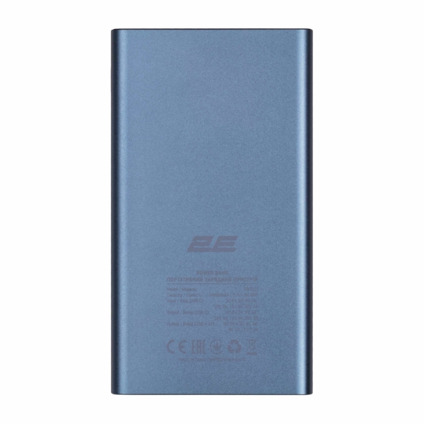 2E Акумулятор портативний літій-іонний Power bank 24000мА·год 100Вт PD, QC, чорний