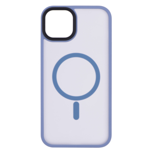 Чехол 2Е Basic для iPhone 15 Plus, Soft Touch MagSafe Cover, Light Blue