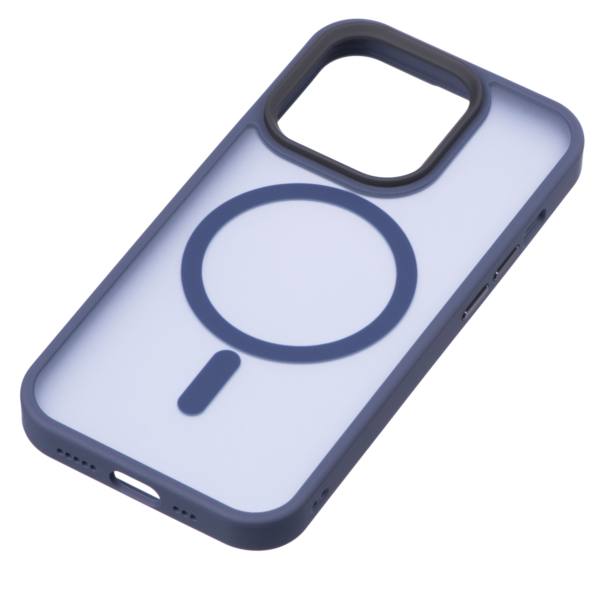 Чехол 2Е Basic для iPhone 15 Ultra, Soft Touch MagSafe Cover, Dark Blue
