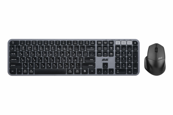 Combo 2E MK440WBGR Black/Grey