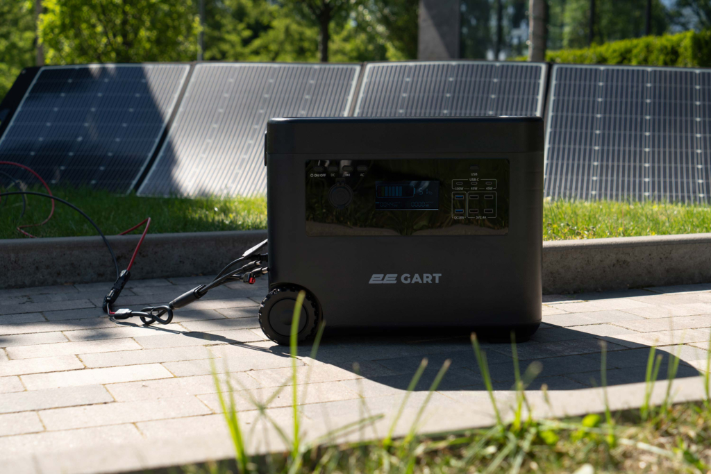Portable Power Station 2E Gart, 2000 W, 2160 Wh, Fast Charging