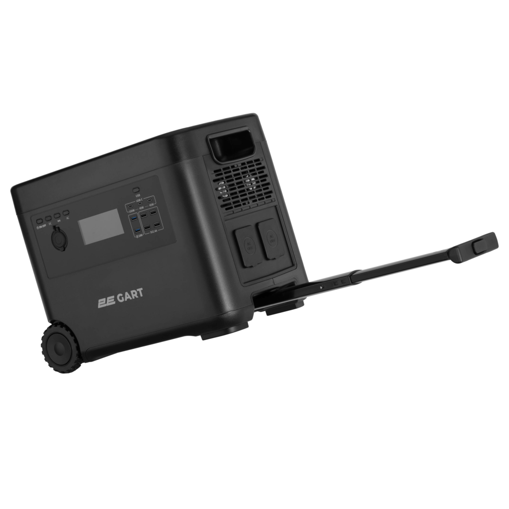Portable Power Station 2E Gart, 2000 W, 2160 Wh, Fast Charging