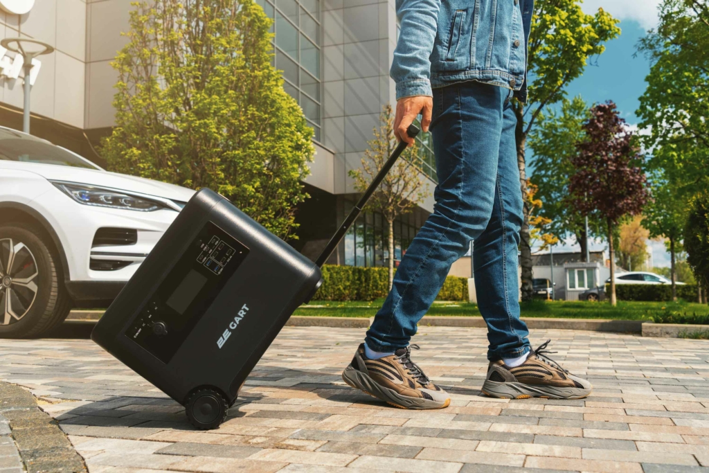 Portable Power Station 2E Gart, 2000 W, 2160 Wh, Fast Charging