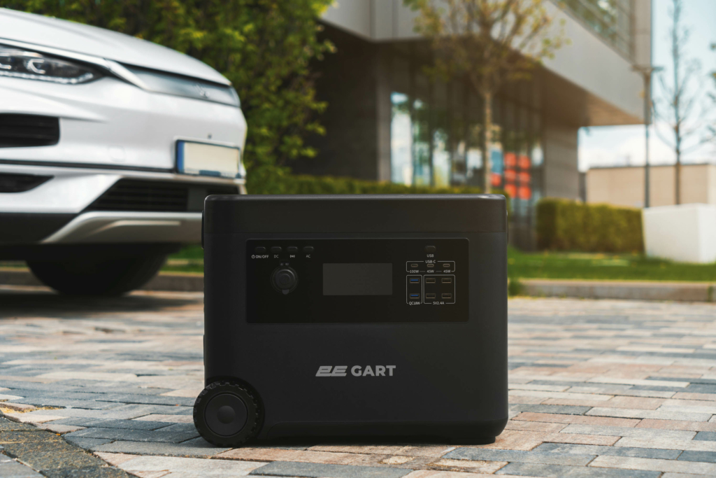 Portable Power Station 2E Gart, 2000 W, 2160 Wh, Fast Charging