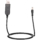 Кабель питания USB-A – DC 5.5х2.5мм 2Е 1м, 12В, 1A, черный
