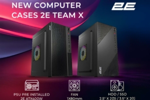 2E TEAM X – New Series of Cases for Creating Compact Budget PCs