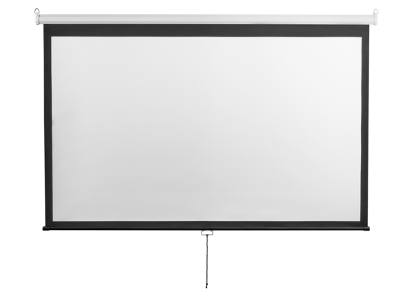 Wall mounted screen 2E 16:9, 108″, 2.4×1.33 m, MW