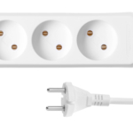 2E Power Strip 3хType C, 2х1mm2, 10A, 1.8m, white