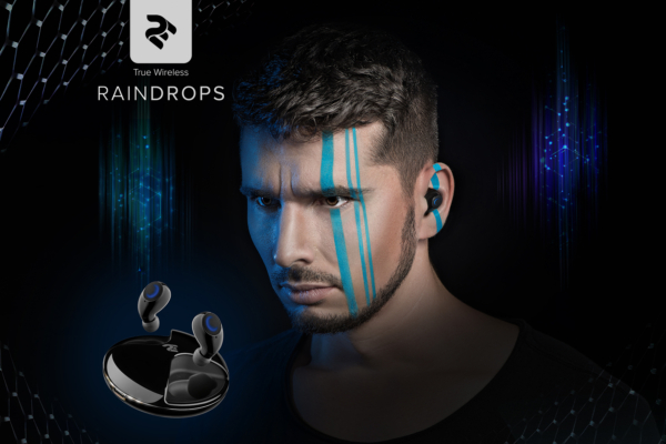 Headphones 2E RainDrops True Wireless In Ear Waterproof