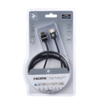 2E Cable HDMI (M/M) 2Е, 2m, 2.0, Slim High Speed Aluminum, black