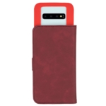 2Е Universal case, 5.5″-6″ (145х75х10 мм), SILK TOUCH, Сarmine red