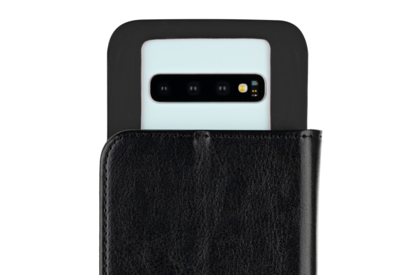 Чехол 2Е універсальний, 4.5″-5′ (140х70х10 мм), ECO LEATHER, черный