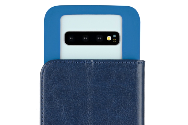 2Е Universal case, 4.5-5″ (140х70х10 мм), ECO LEATHER, Navy