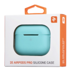 2Е case for AirPods Pro (Gen 1-2, 2019-2022), Pure Color Silicone (2.5mm), Mint