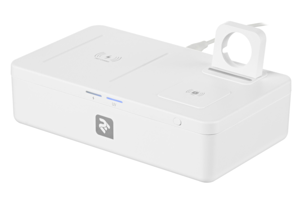 UV sterilizer box with wireless charger 2E UVSB010, Qi