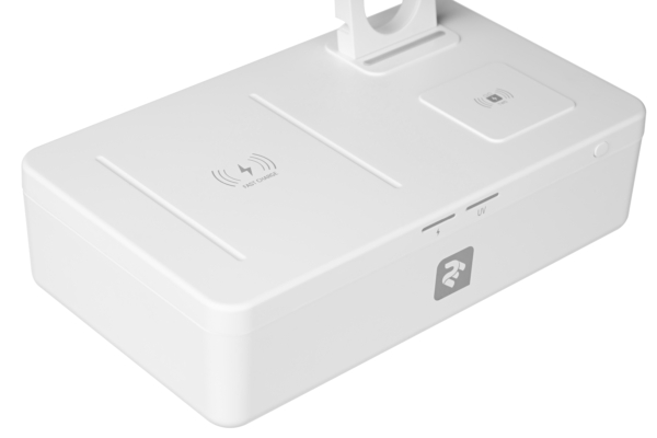 UV sterilizer box with wireless charger 2E UVSB010, Qi