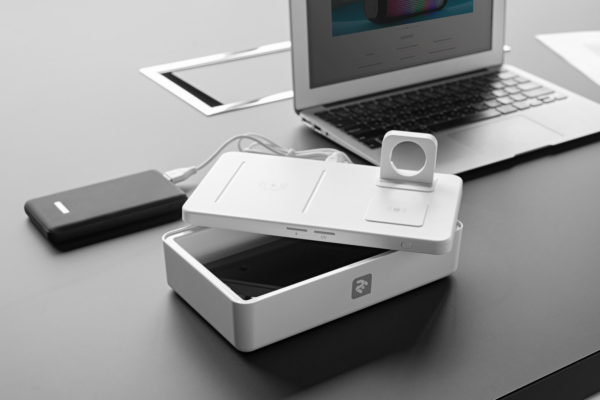 UV sterilizer box with wireless charger 2E UVSB010, Qi