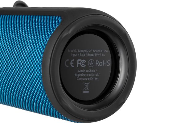 Акустическая система 2E SoundXTube TWS, MP3, Wireless, Waterproof Blue