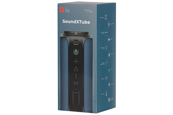 Акустическая система 2E SoundXTube TWS, MP3, Wireless, Waterproof Blue