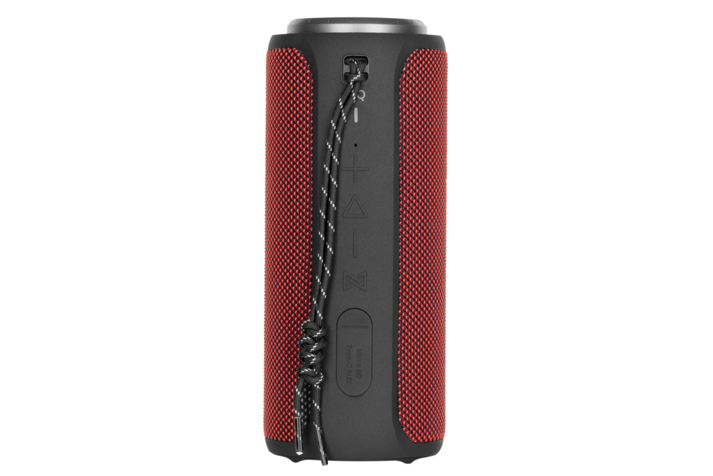 Акустическая система 2E SoundXTube TWS, MP3, Wireless, Waterproof Red