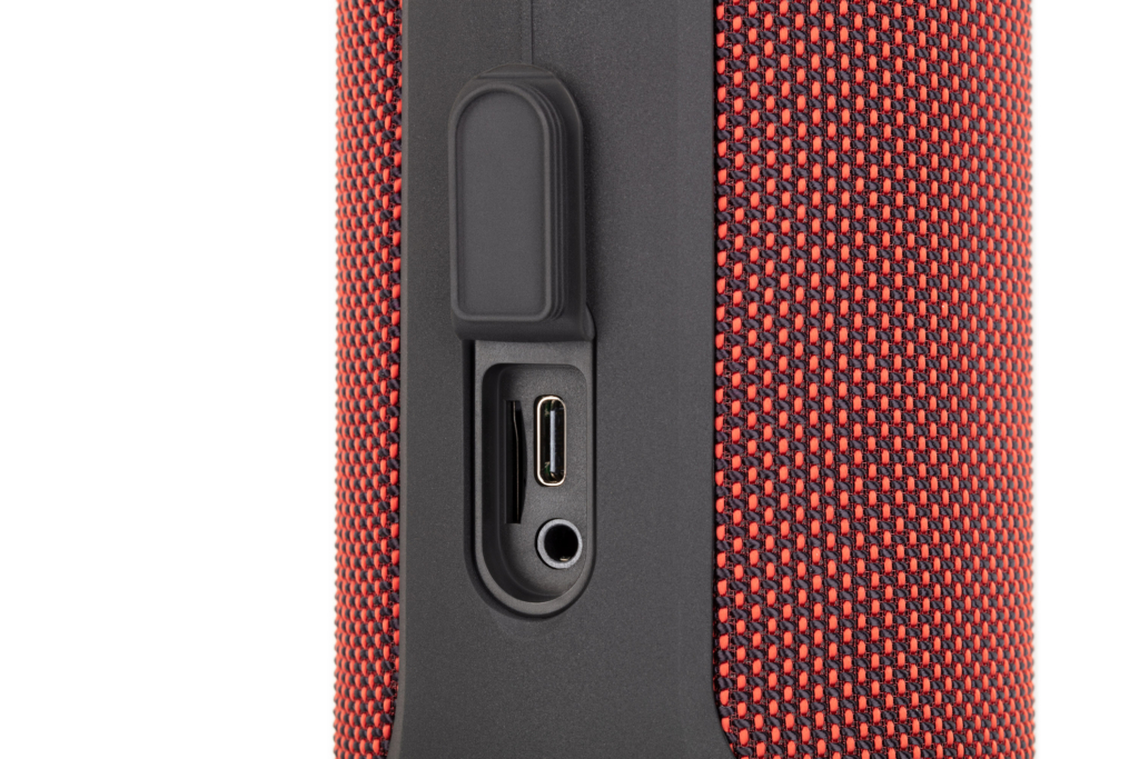 Акустическая система 2E SoundXTube TWS, MP3, Wireless, Waterproof Red