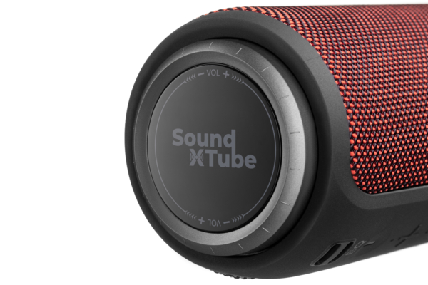 Акустическая система 2E SoundXTube TWS, MP3, Wireless, Waterproof Red