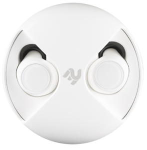 Headphones 2E RainDrops Light True Wireless Waterproof Mic White