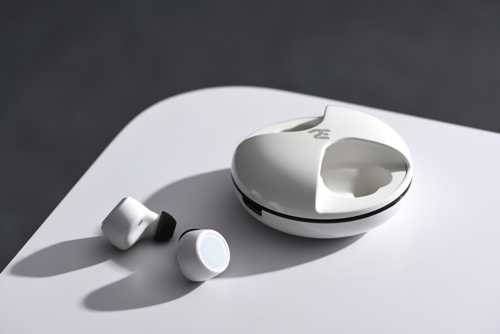 Headphones 2E RainDrops Light True Wireless Waterproof Mic White