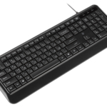 Клавіатура мембранна 2E KS130 105key, USB-A, EN/UK/RU, чорний