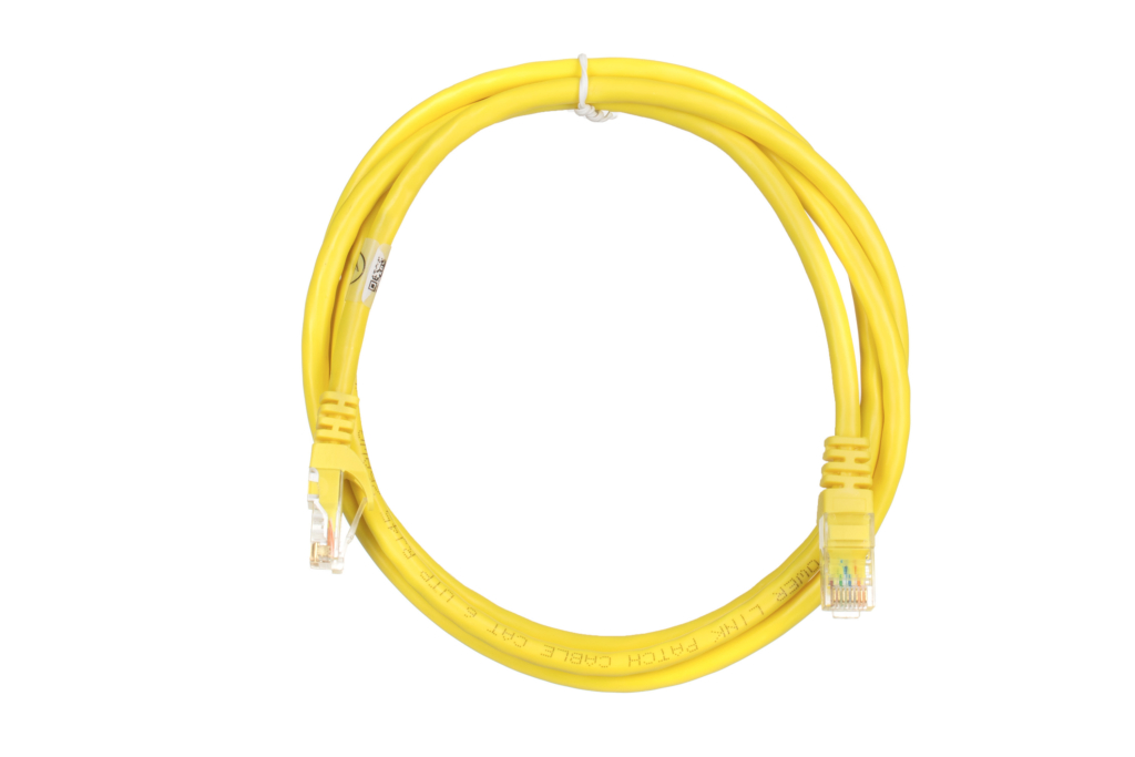 Патч-корд 2E САТ 6, UTP, 1.50м, 26AWG, RJ45, 7/0.16, Cu, PVC, желтый