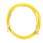 Патч-корд 2E САТ 6, UTP, 1.50м, 26AWG, RJ45, 7/0.16, Cu, PVC, жовтий